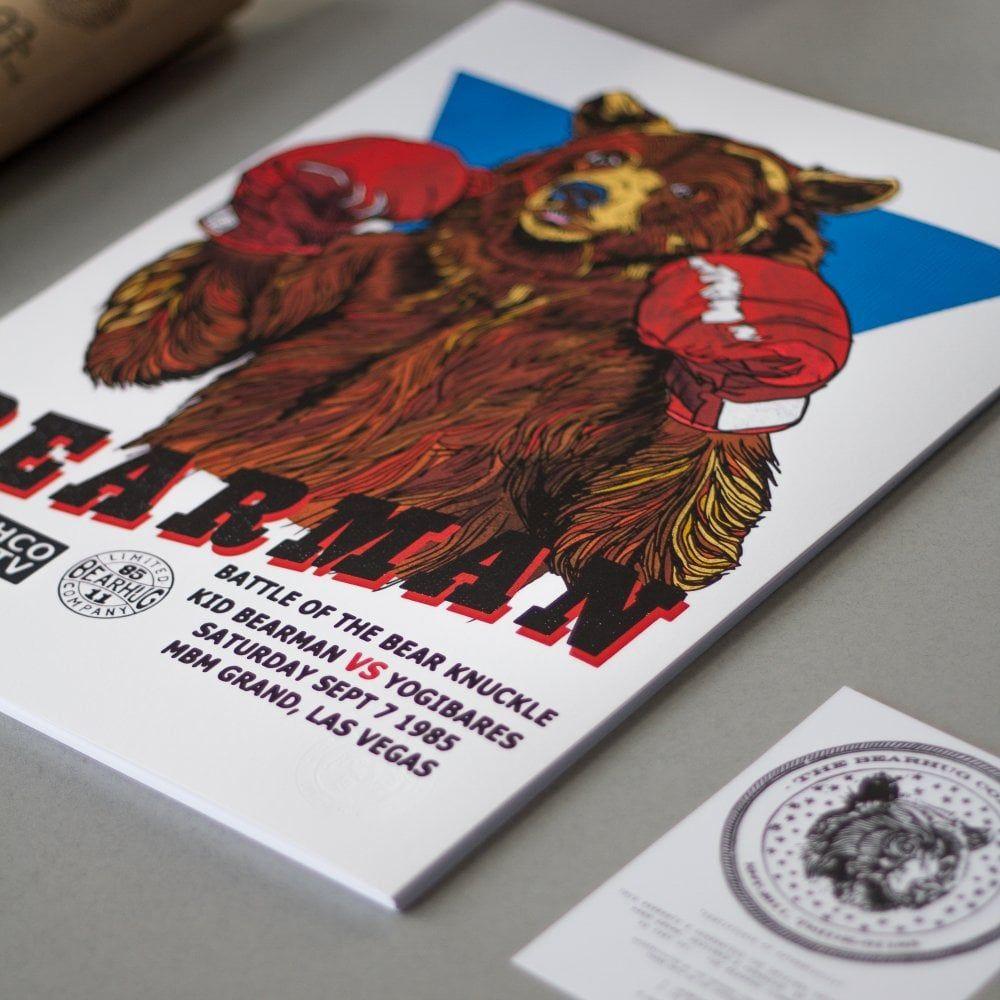 Boxing Bear Logo - Boxing Bear - Limited Edition Print