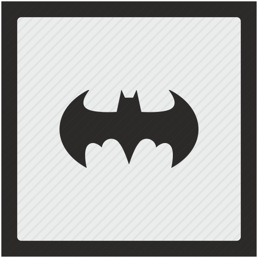 Bat Food and Drink Logo - Bat, batman, function, square icon