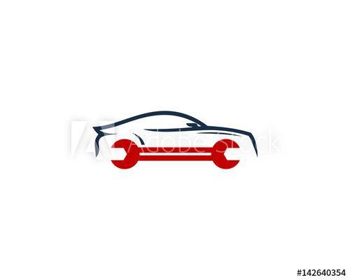 Personal Garage Logo - Repair Car Garage Icon Logo Design Element - Buy this stock vector ...