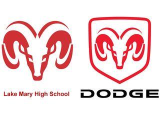 Dodge Logo - Chrysler Lawyers Order Takedown Of Florida High School Logo