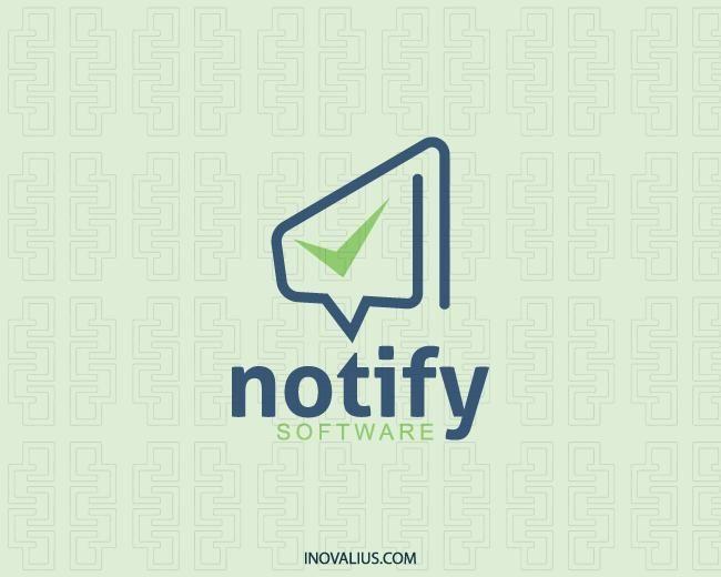 Email Notification Logo - Notify Software Logo. Logos. Logos, Logo design, Design