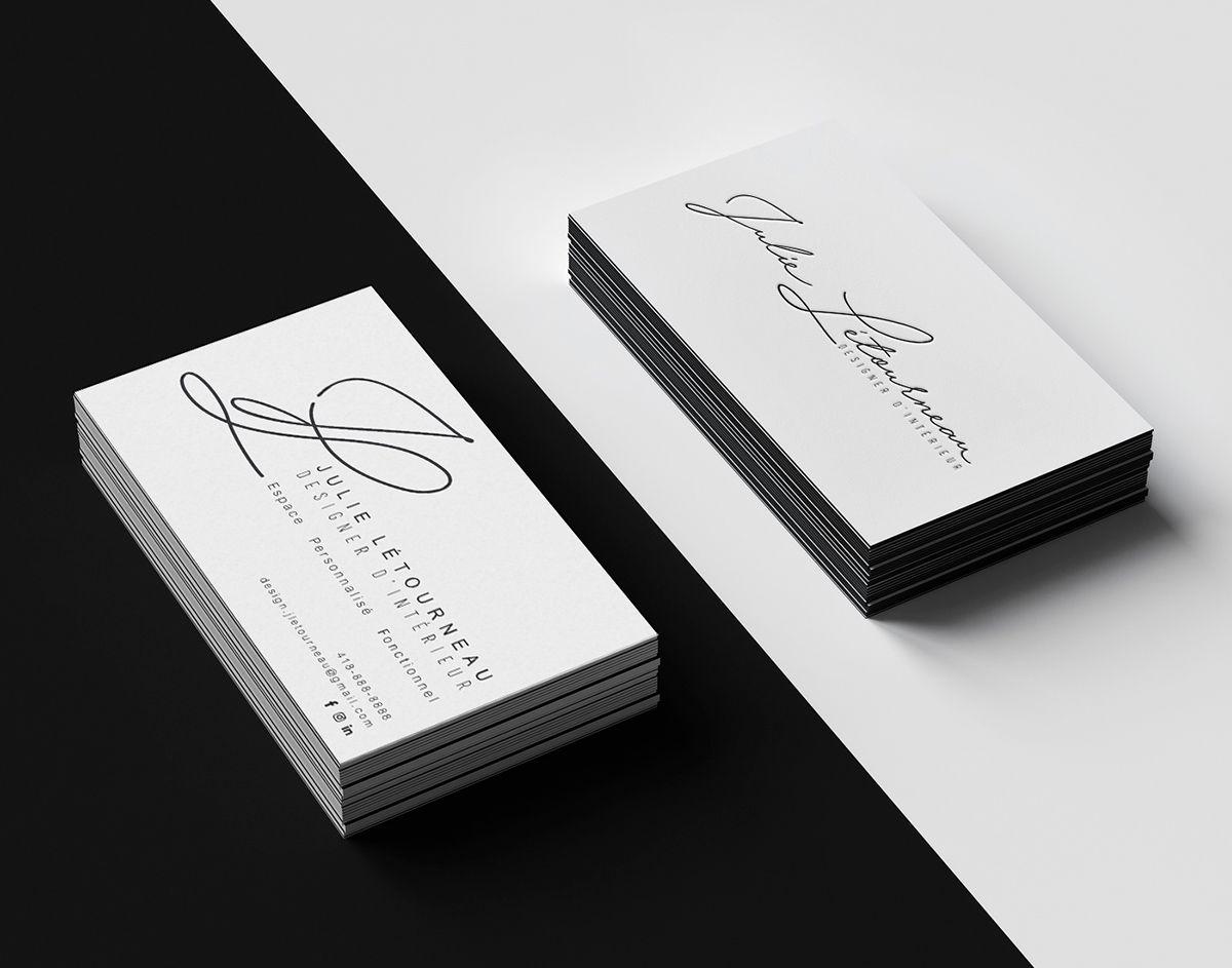 High End Corporate Logo - Julie Business card and Logo on Behance