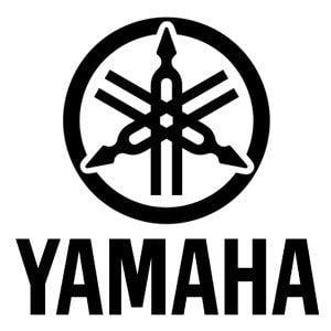 Yamaha White Logo - Yamaha Logo Decal - Full Floater Suzuki RM Vintage Motocross