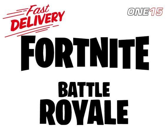 Small Fortnite Battle Royale Logo - Fortnite battle royale logo vinyl painting stencil size pack