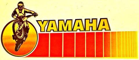 Vintage Yamaha Logo - Yamaha Sun Vintage 70s Moto X motorcycle t-shirt iron-on transfer ...