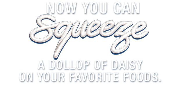 Daisy Brand Logo - Squeeze Bottle Sour Cream