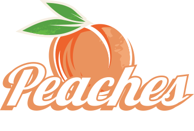 Peaches Logo - Replacement Peaches Labels (x2)