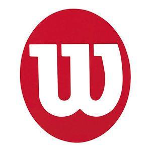 Red W Sports Logo - WILSON W TENNIS LOGO STENCIL FOR TENNIS AND RACKET SPORTS | eBay