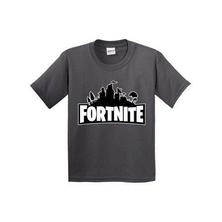Small Fortnite Battle Royale Logo - New Way - New Way 887 - Youth T-Shirt Fortnite Battle Royale Skyline ...