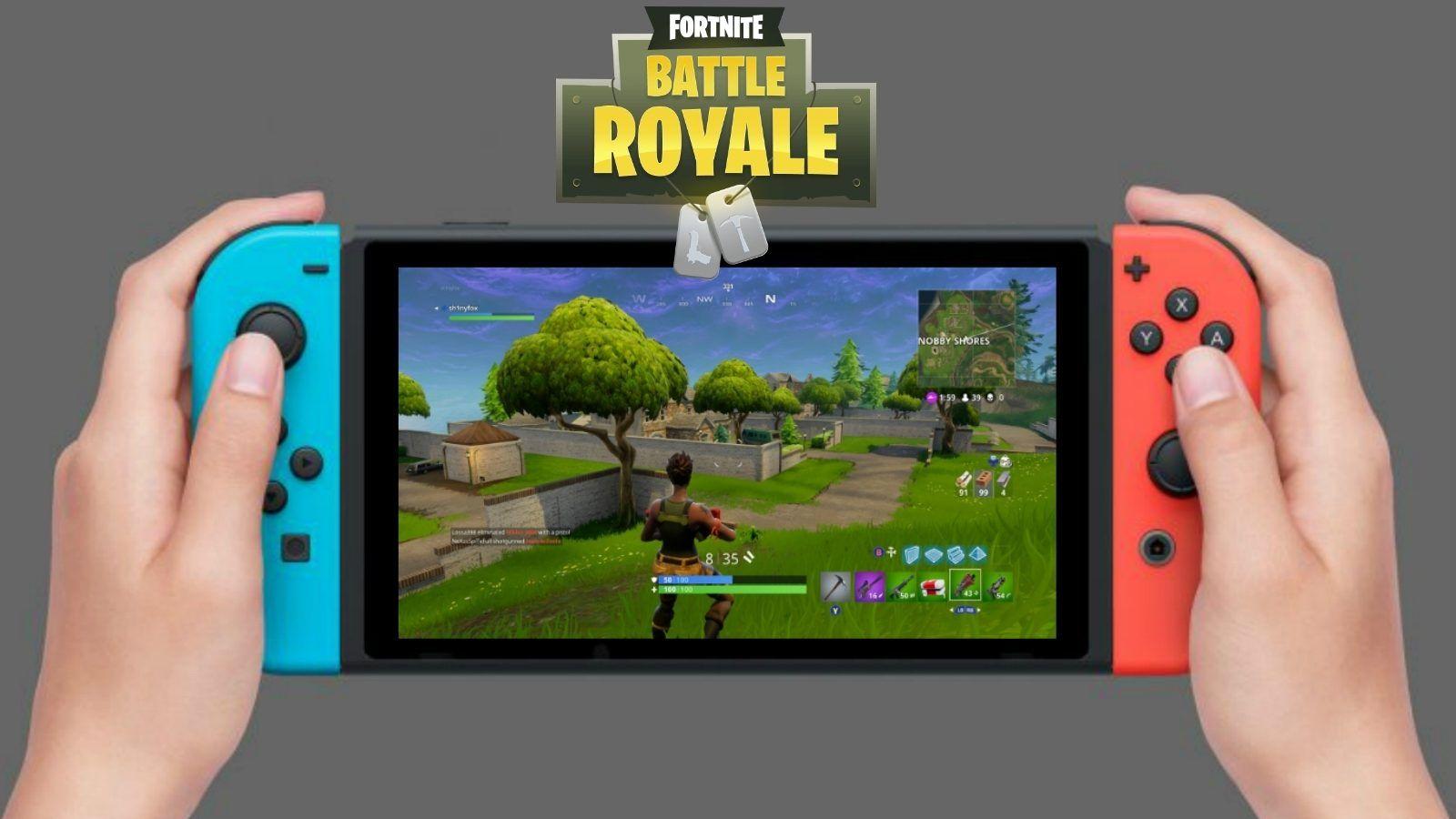 Small Fortnite Battle Royale Logo - Epic Games Announces a Small Fortnite Update for the Nintendo Switch