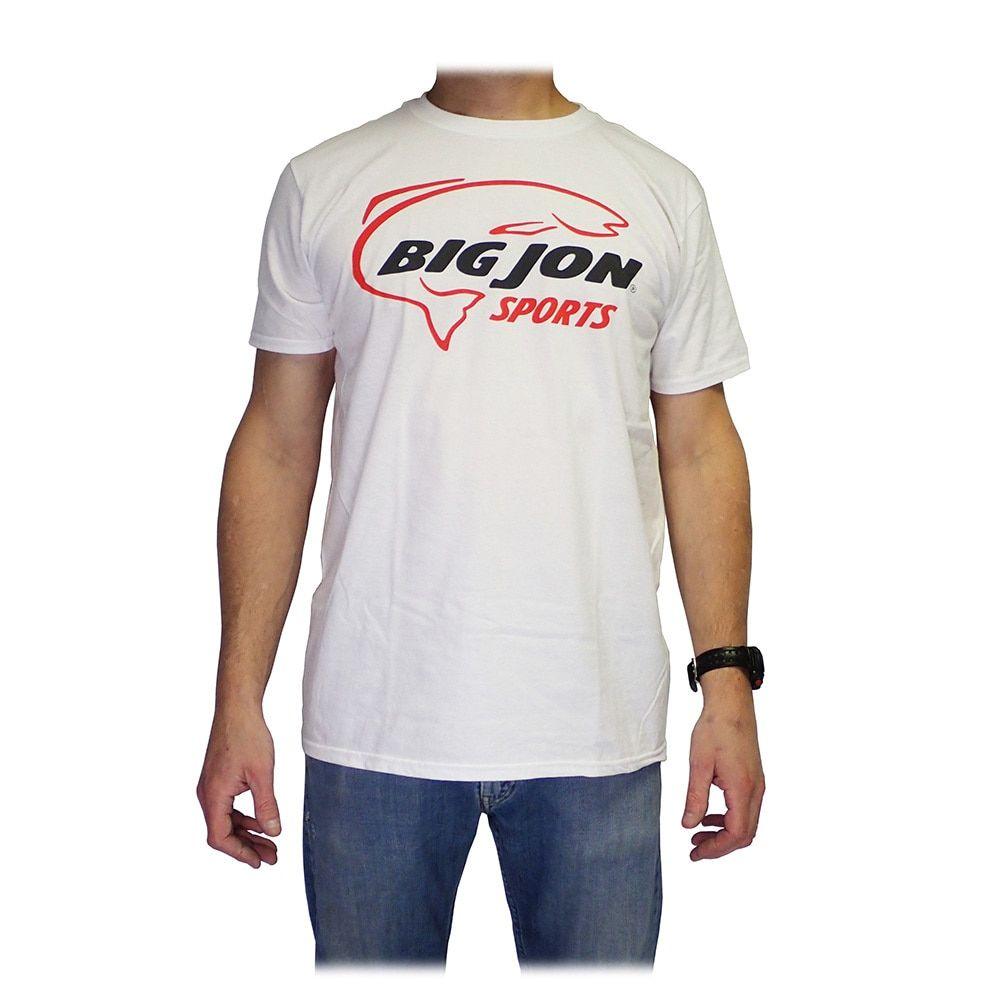 Red W Sports Logo - White T-Shirt - Big Jon Sports Inc.