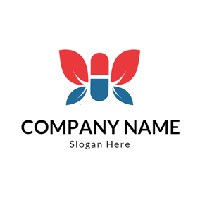 Red Leaf Logo - 10+ Free Pharmacy Logo Designs | DesignEvo Logo Maker