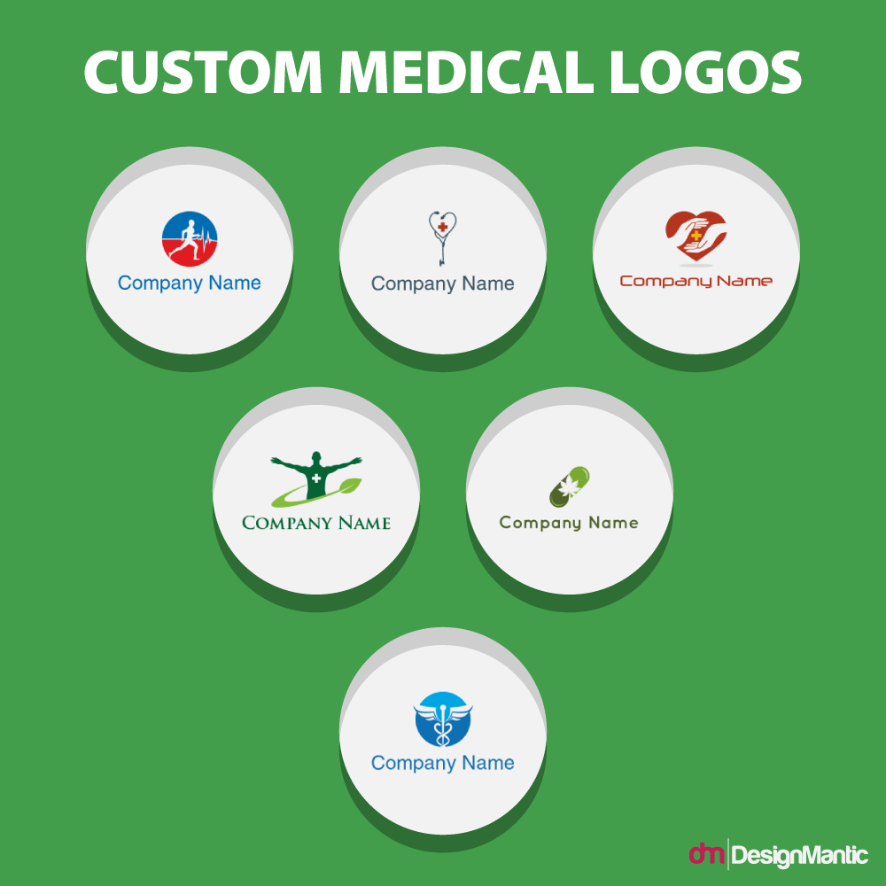 Custom Medical Logo - How To Design Effective Medical Logo | DesignMantic: The Design Shop