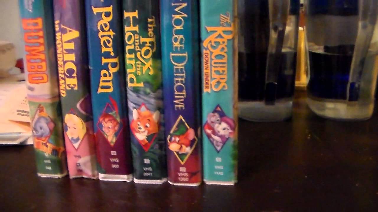 Disney Black Diamond Logo - My Walt Disney Black Diamond VHS Collection - YouTube