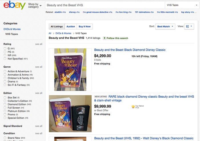 Disney Black Diamond Logo - FACT CHECK: Are 'Black Diamond' Disney VHS Tapes Worth Thousands of ...