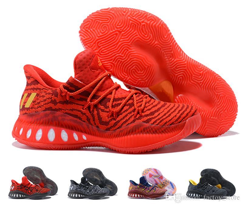 Red White and Black Basketball Logo - New Arrival 2018 Crazy Explosive Low Men's Basketball Shoes Red ...