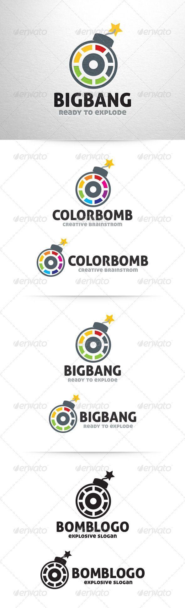 Companies with a Bomb Logo - Bomb Logo Template | Animal Symbol Logos | Logo templates, Logos ...