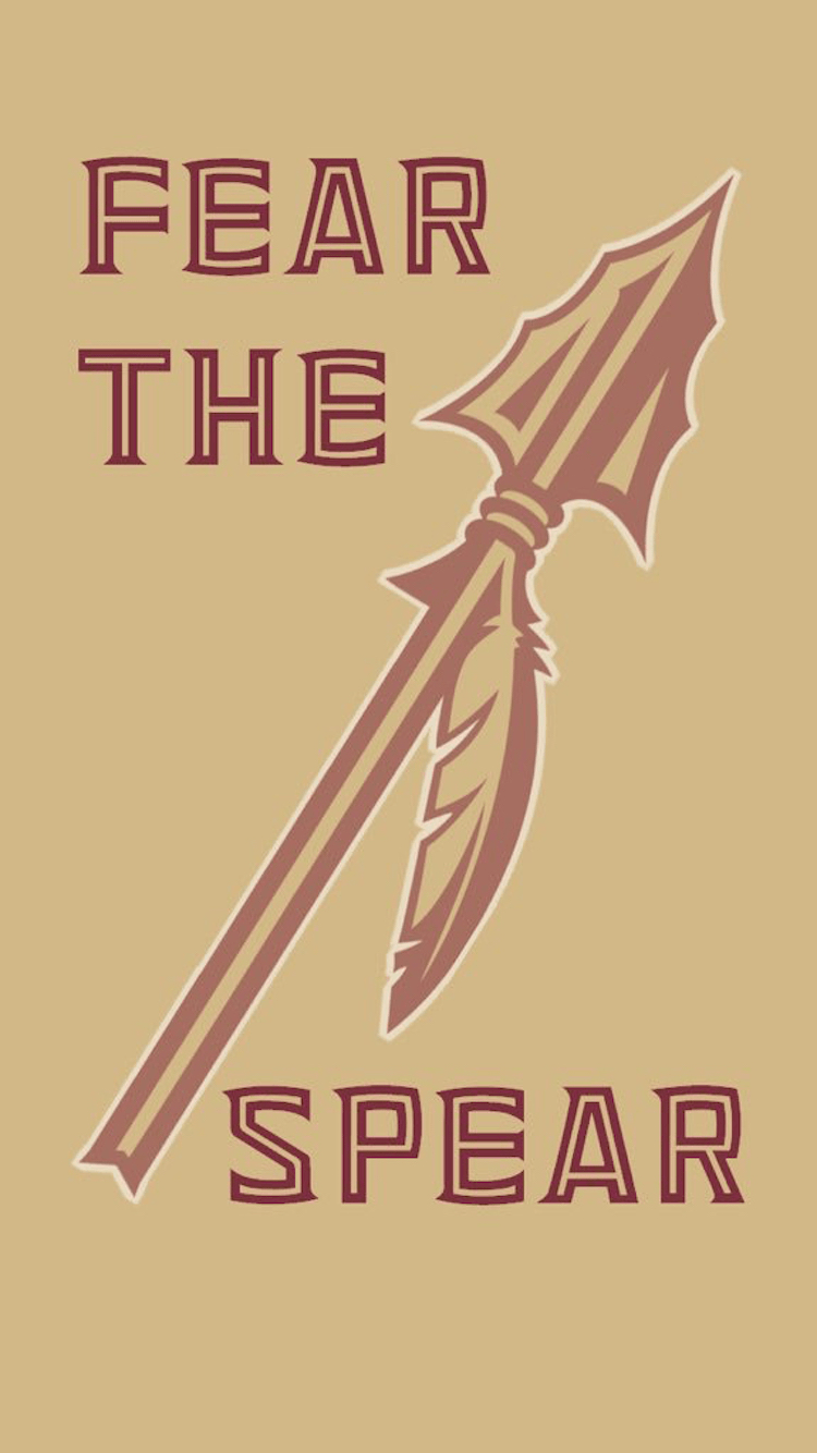 Fear the Spear Logo - iPhone 6 Sports Wallpaper Thread