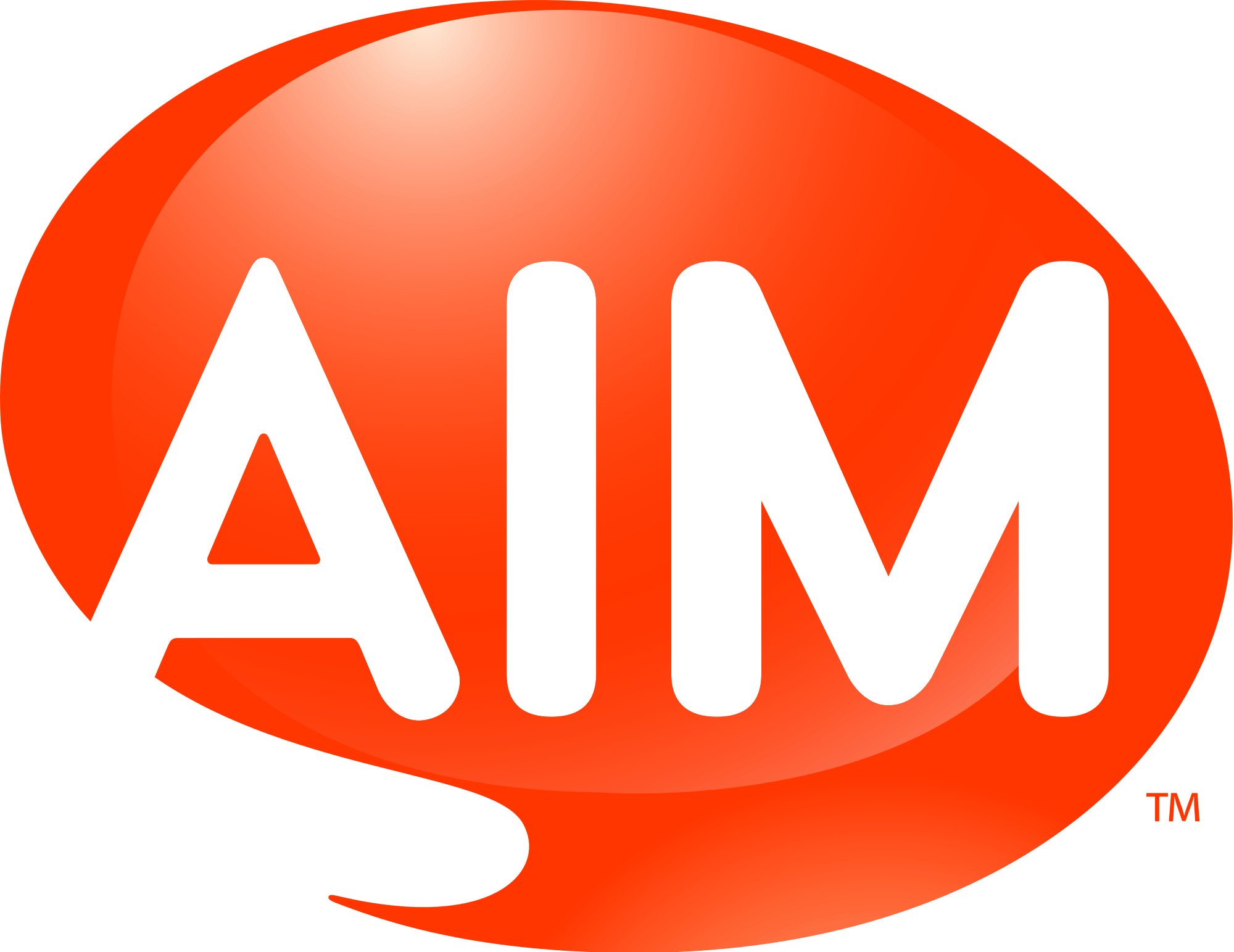 AOL AIM Logo - AOL Instant Messenger | Logopedia | FANDOM powered by Wikia