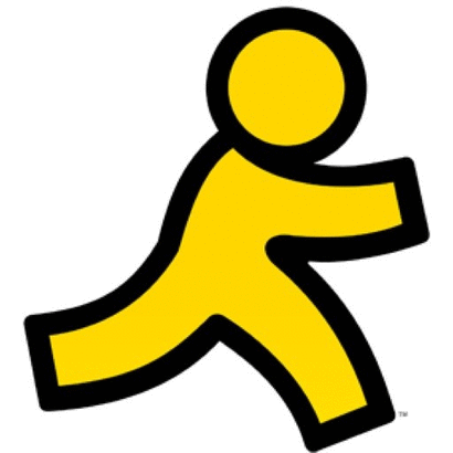 AOL Running Man Logo - How To Export Your AOL Mail Contacts Logo Image - Free Logo Png