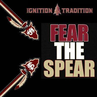 Fear the Spear Logo - Fear the Spear!. Love My Noles and Gold for Life. Florida
