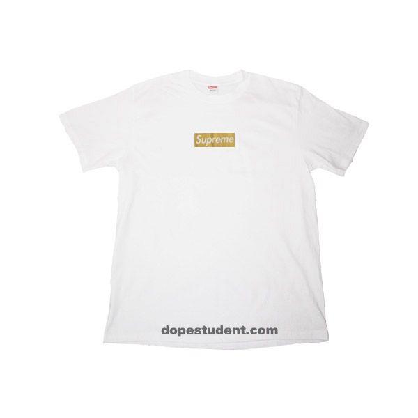 Black and Yellow Box Logo - Sup Golden Box Logo Graphic T-shirt | Dopestudent