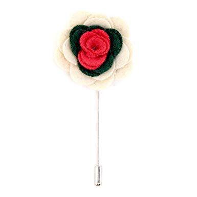 Companies with Red and Green Flower Logo - Amazon.com: The Ideal Company Men's Tri-color Cotton Flower Lapel ...