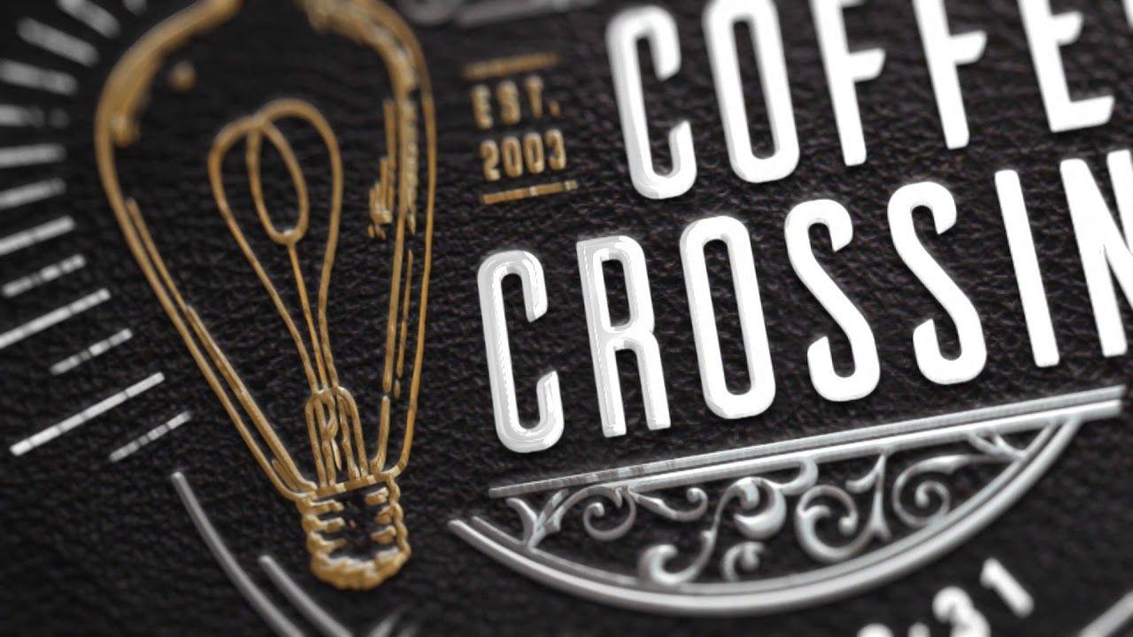 Coffee Crossing Logo - Coffee Crossing Logo/Badge Reveal - YouTube