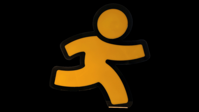 AOL AIM Logo - Goodbye: AOL discontinuing pioneering Instant Messenger