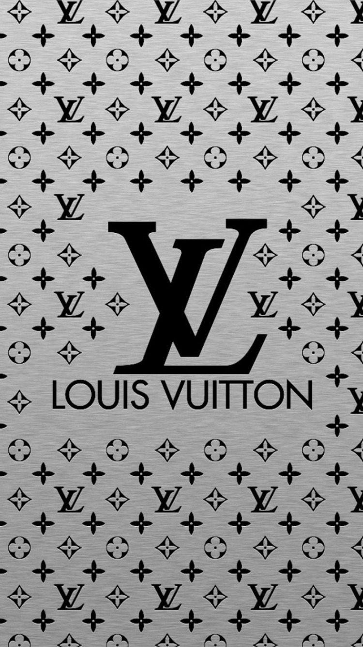 Louis Vuitton Black Logo - LV. Logo iPhone 6 Wallpaper 50. iPhone 6 Wallpaper (HD). iPhone