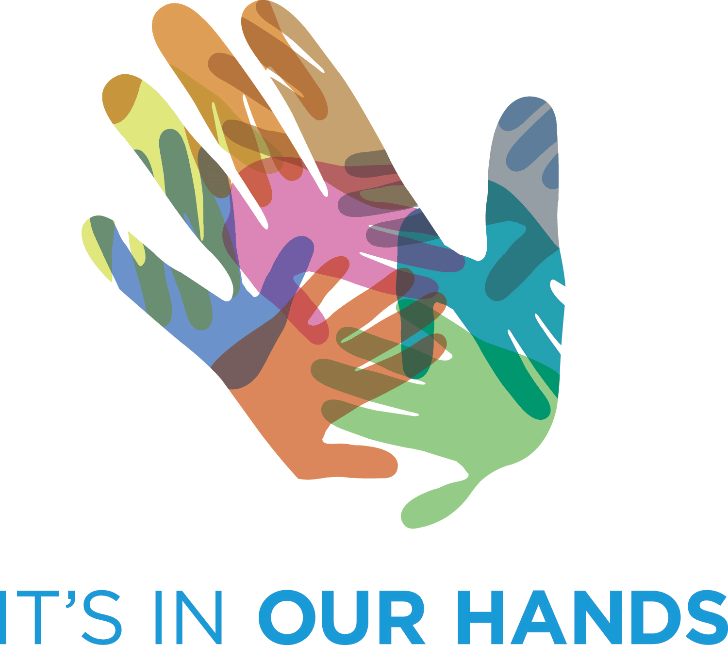 Colored Hands Logo - Colored Hands Logo Clipart