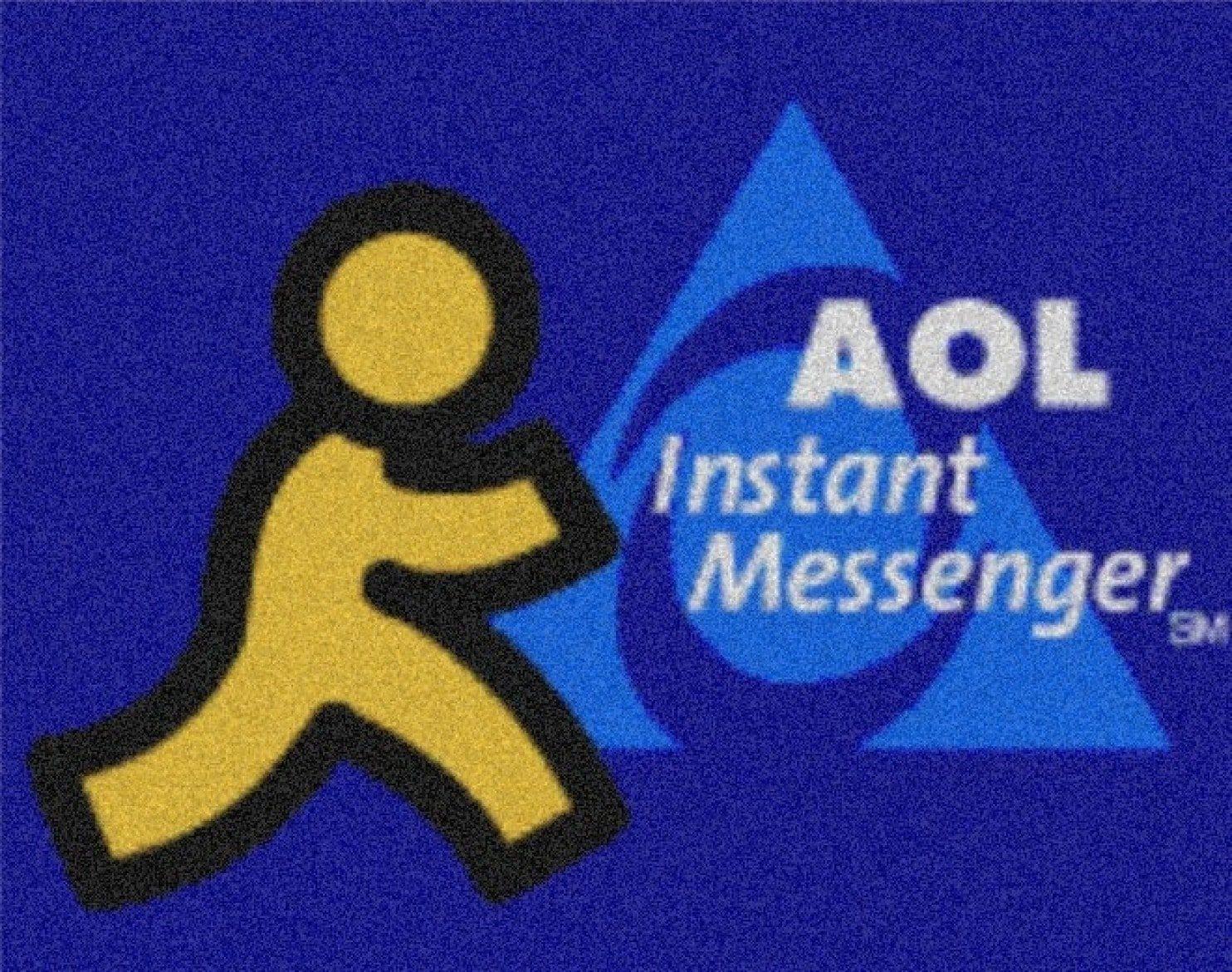 AOL AIM Logo - An ode to the AIM away message, which Facebook is (kind of) trying