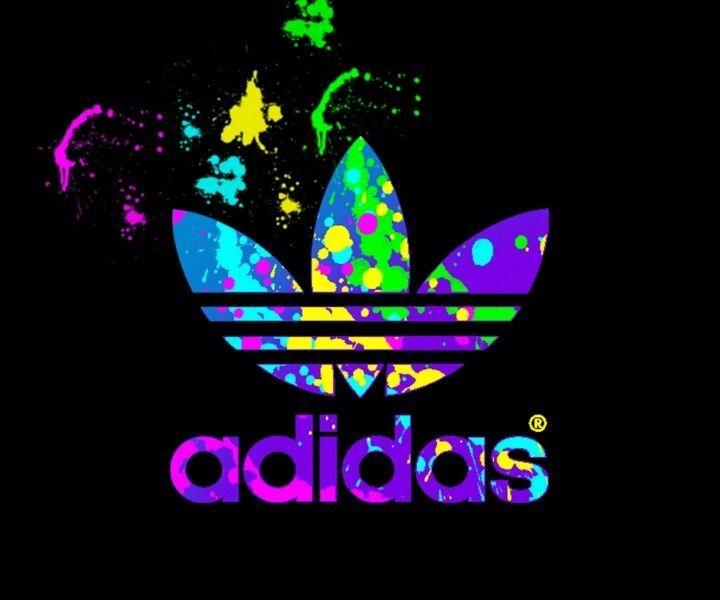 colorful adidas logo