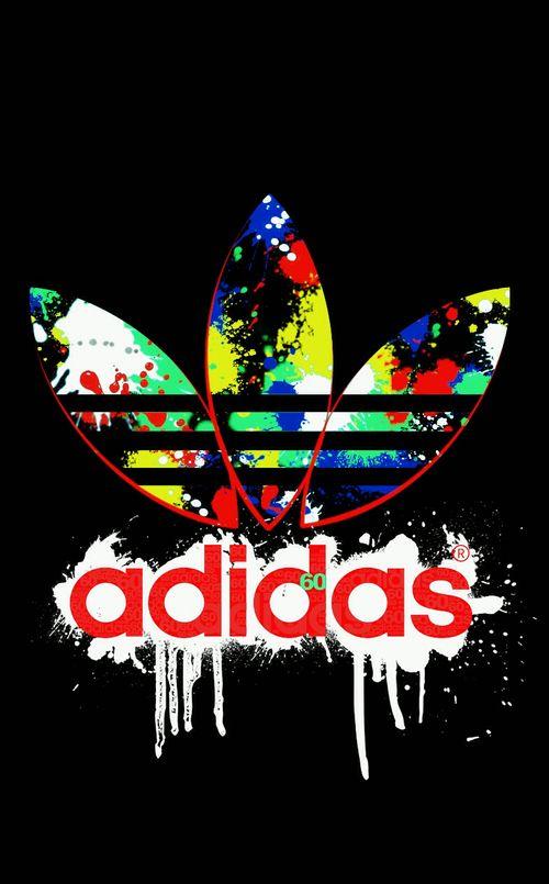 Colorful Adidas Logo - Adidas uploaded