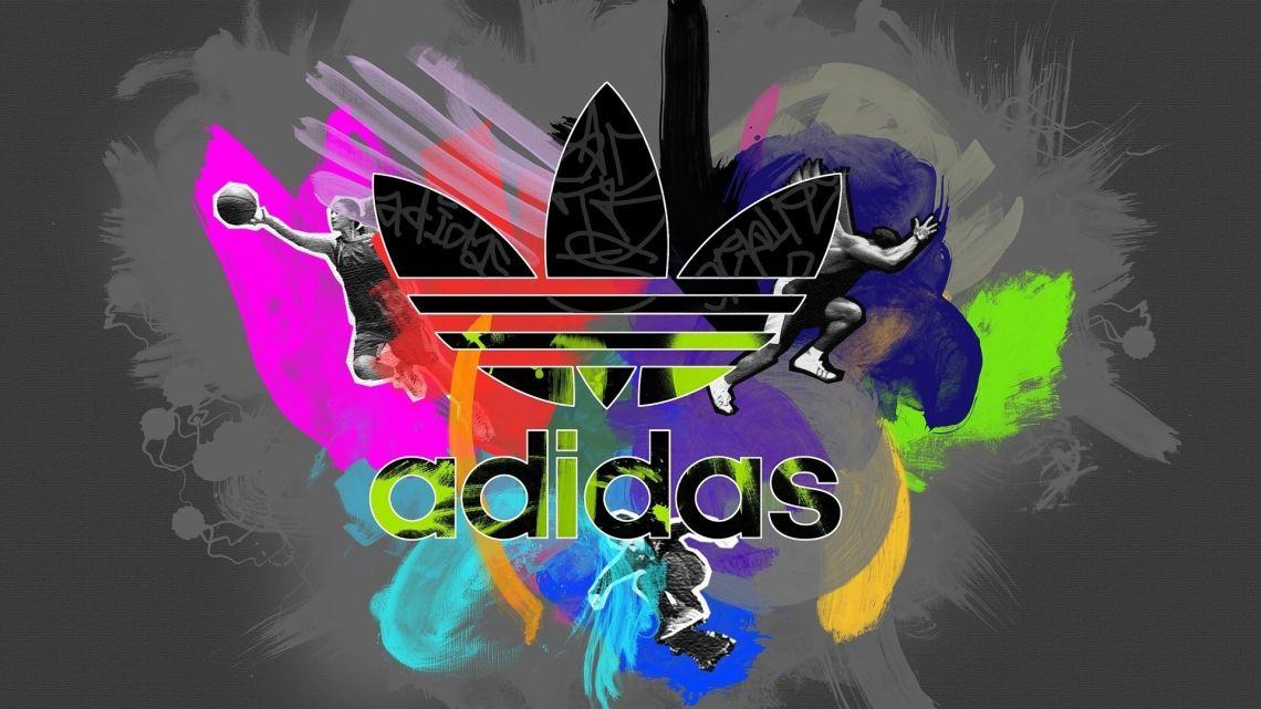 Colorful Adidas Logo - Free photo of Colorful Adidas Logo