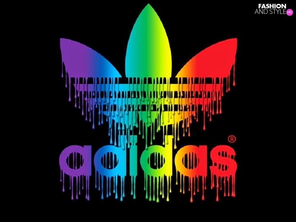 Colorful Adidas Logo - Colorful Adidas Logo HD Wallpaper Picture. Fashion's Feel. Tips