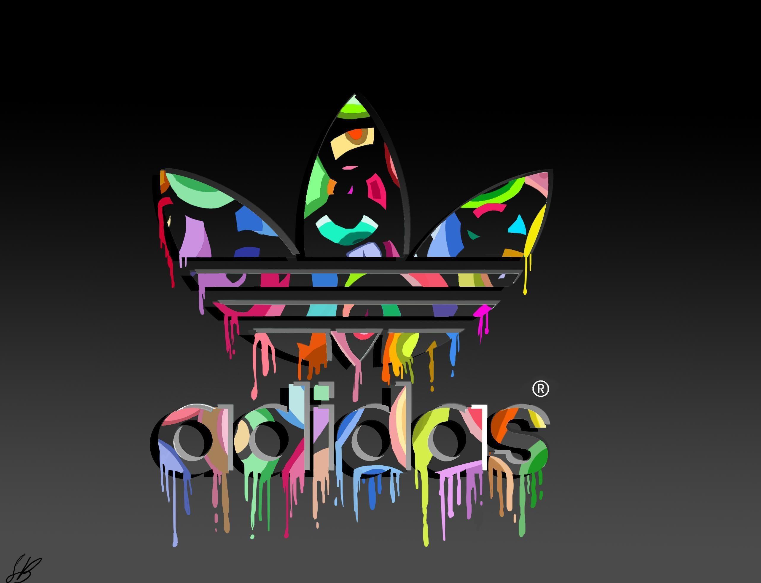Colorful Adidas Logo - Colorful Adidas Wallpaper 1080p Is Cool Wallpapers | ;lk in 2019 ...