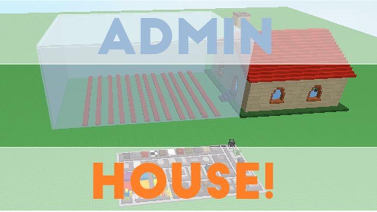 Roblox Admin House Logo - Admin House!