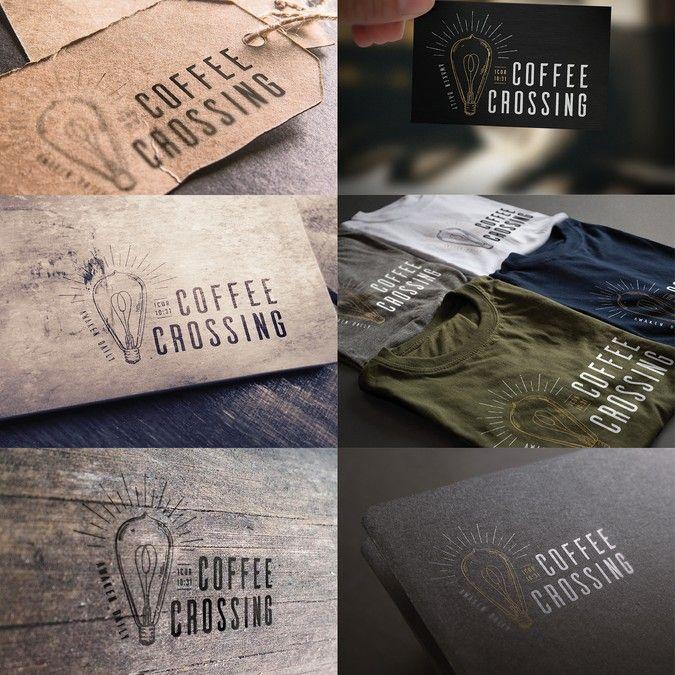 Coffee Crossing Logo - Coffee shop logo redesign | Logo design contest