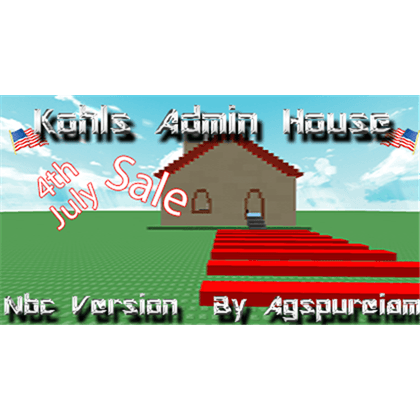 Roblox Admin House Logo Logodix - roblox kohls admin house commands list
