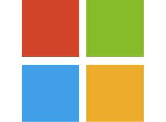 First Microsoft Logo - Microsoft's new logo first in 25 years