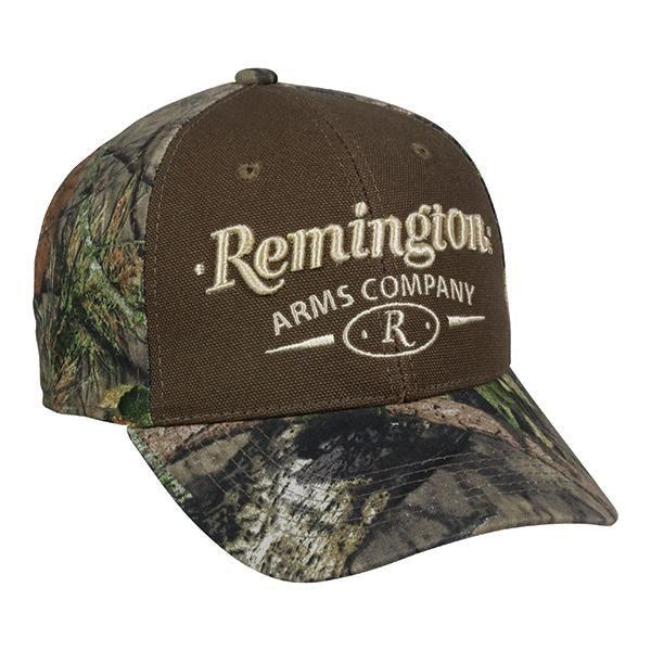 Remington Camo Logo - Outdoor Cap Remington Logo Cap - Brown / Country Camo 1-Size ...