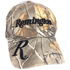 Remington Camo Logo - Remington Cap Firearms Hat Logo RealTree Camouflage Hunt Camo ...