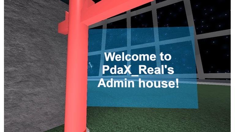 Roblox Admin House Logo - PdAx_Real's Admin house!