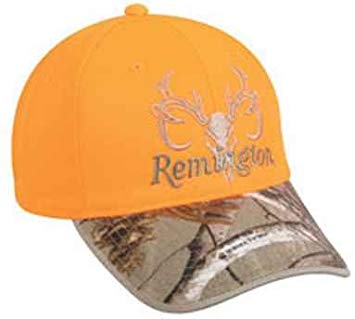 Remington Camo Logo - Outdoor Cap RM30C Outdoor Cap Remington Logo Cap Orange-AP-HD Camo 1 ...
