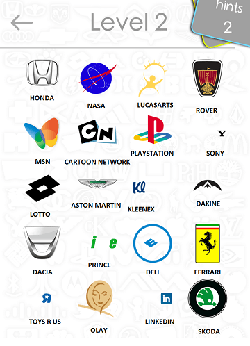 Romanian Car Logo - Logos Quiz Answers: Level 2 Part 2iTouchApps.net – #1 iPhone/iPad ...