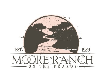 Brazos Logo - Moore Ranch on the Brazos logo design contest