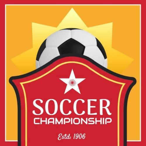 Red and Yellow Soccer Logo - Personalize Professional Soccer Logos With Ease