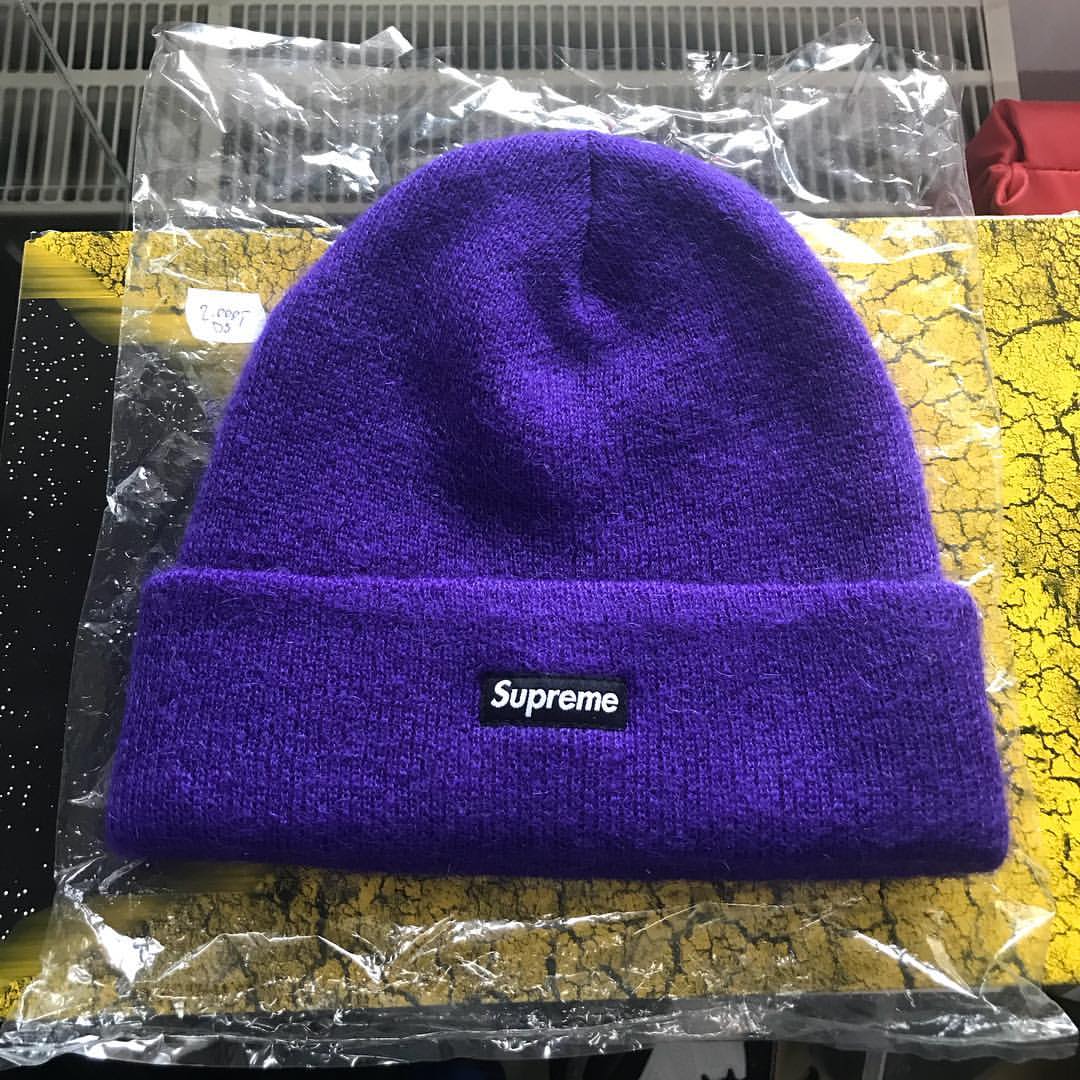 Purple BAPE and Supreme Box Logo - Under_Drop_Store Instagram Profile