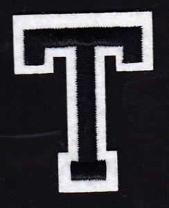 White Letter T Logo - LETTERS - 2